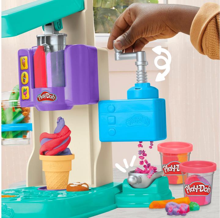Actual product image Play-Doh Colourful Rainbow Ice Cream Maker