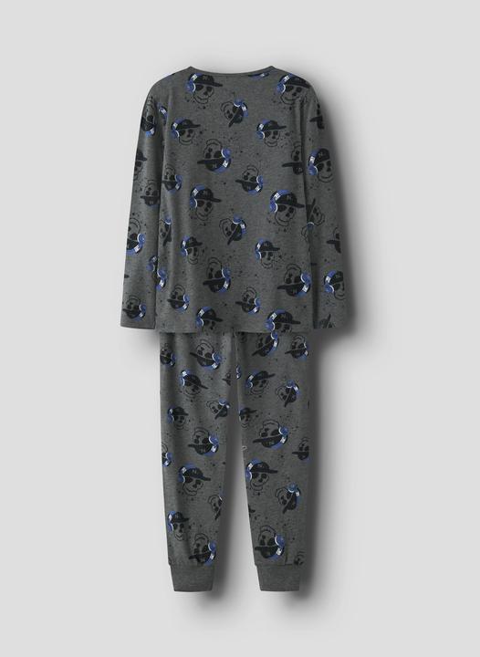 Produktbild Name it Nkmnightset Dark Grey Mel Skull Noos (86)