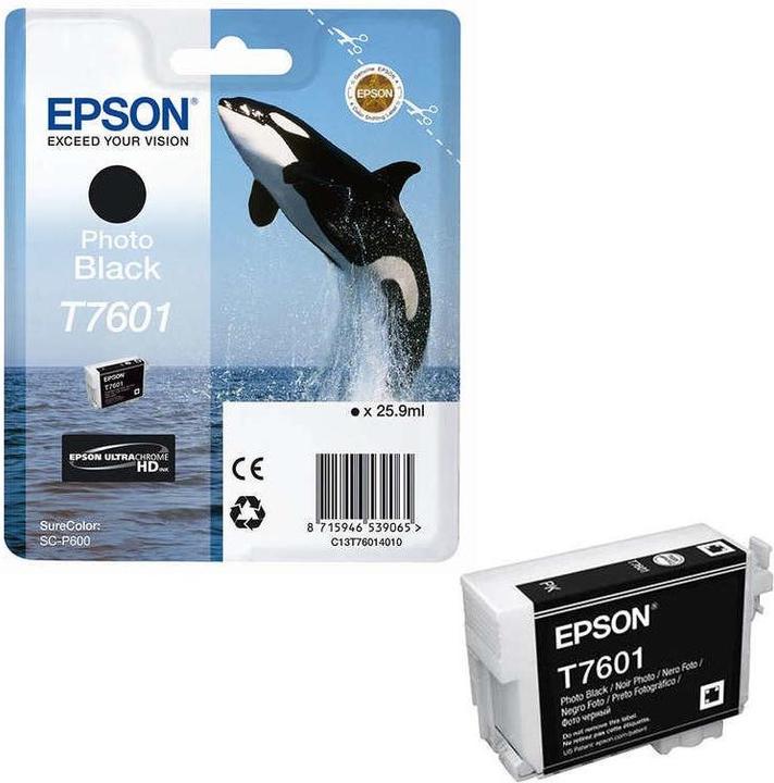 Image du produit Epson T7601 Ultra Chrome HD (PBK)