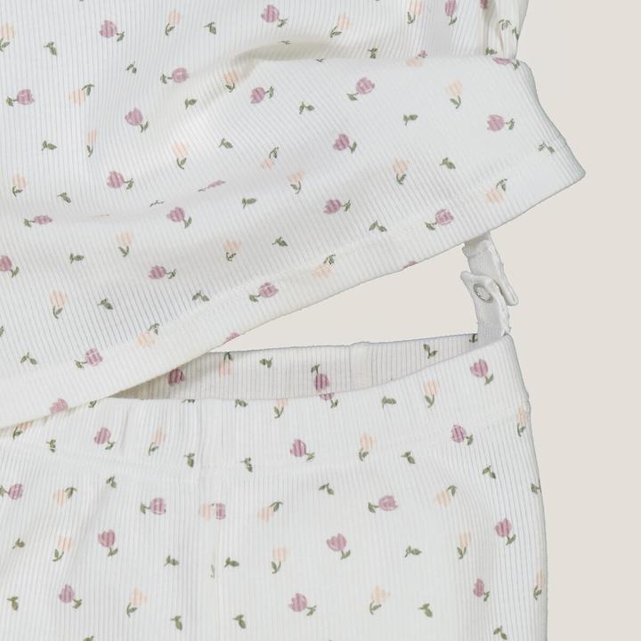 Image du produit La Redoute Collections Lot de 2 pyjamas côtelés (102)