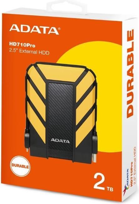 Actual product image Adata external HDD HD710P Yellow 2TB USB 3.0 (2 TB)