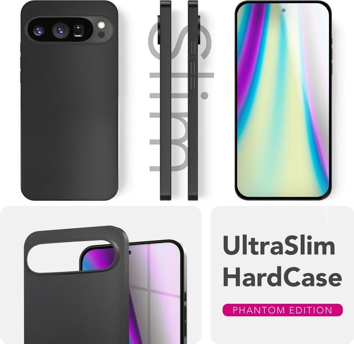 Immagine prodotto Nalia Phantom - 0,3mm Extrem Dünn, Federleicht, Mattiert, Minimalistisch - Ultra-Slim Handycase (Google Pixel 9 Pro XL)