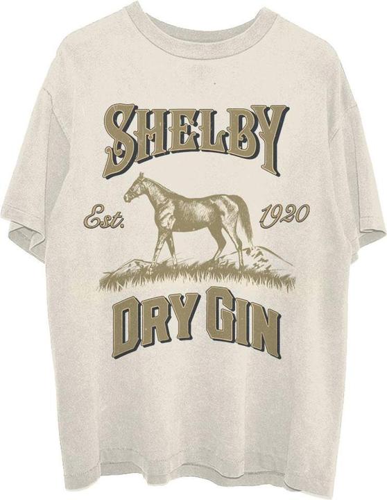 Actual product image Peaky Blinders Shelby Dry Gin TShirt (XL)