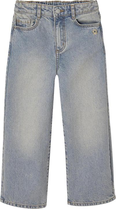 Vertbaudet Weite Mädchen Jeans mit Dehnbund, Bundweite verstellbar