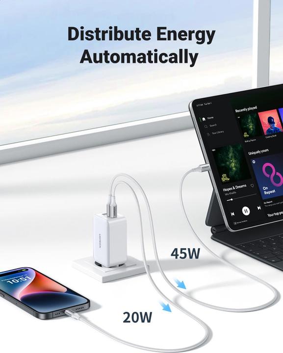 Actual product image Ugreen Nexode (65 W)