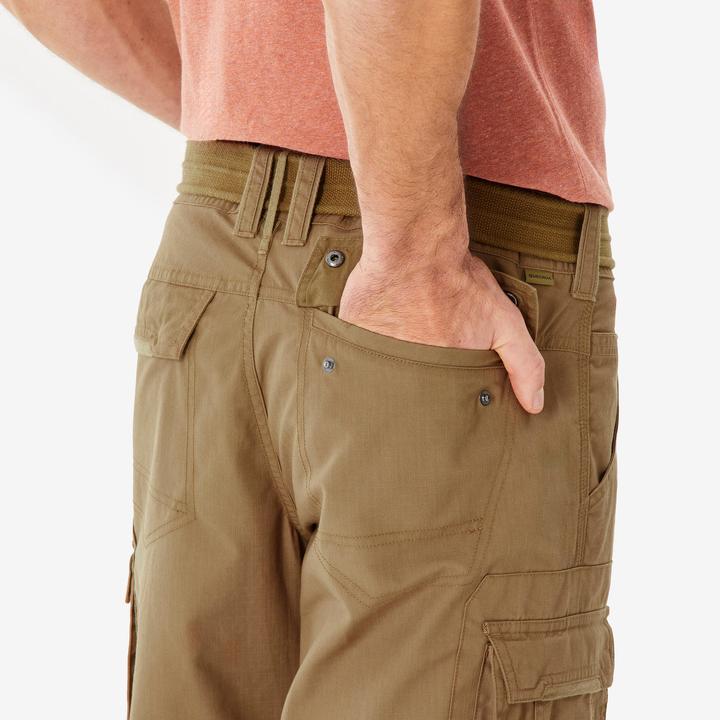 Actual product image Forclaz Zip-Off-Hose Cargohose Herren Trekking Backpacking - Travel 500 braun (Frequency band 38 (2600 MHz))