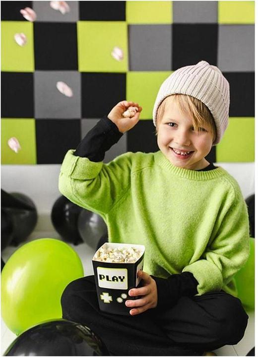 Immagine prodotto Partydeco Scatola PopCorn - Gioco (6 pezzi) (6 x)