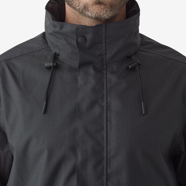 Produktbild Solognac Regenjacke 500 grau (XL)