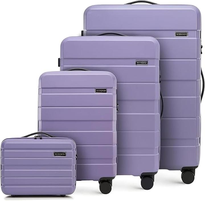 Image du produit Wittchen 4-teiliges Koffer-Set (Bagage à main (jusqu'à 50l), M (50 - 90l), L (90 - 115l))