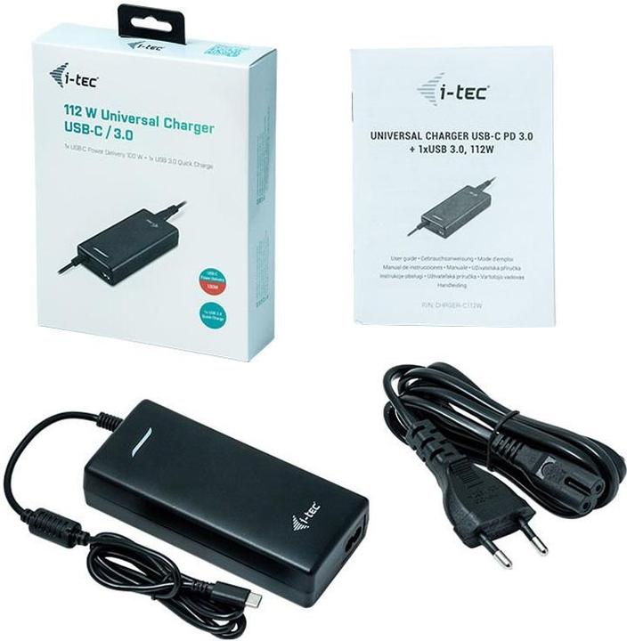 Immagine prodotto i-tec Caricabatterie universale USB-C (112 W)