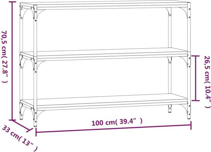 Produktbild VidaXL Leska (100 x 33 x 70.5 cm)