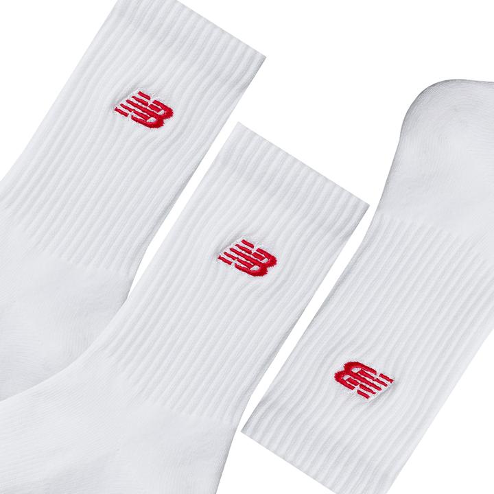 Actual product image New Balance Kids Patch Logo Crew 3 Pack (M)
