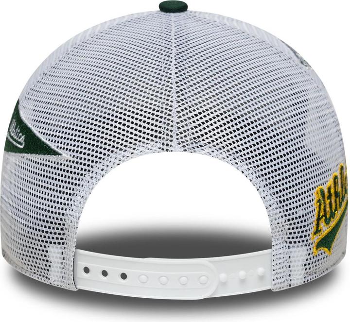 Actual product image New Era A-Frame Trucker Cap - Multi Patch Oakland Athletics (One size)
