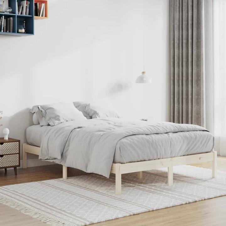 Image du produit VidaXL Bett ohne Matratze Kiefer (137 x 190 cm)