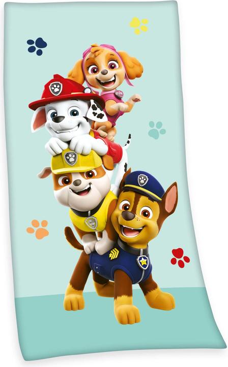 Herding Foulard en velours Paw Patrol (75 x 150 cm)