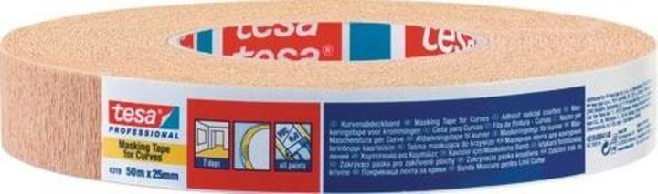 Actual product image tesa tesakrepp® curve masking tape 50m:25mm (25 mm)