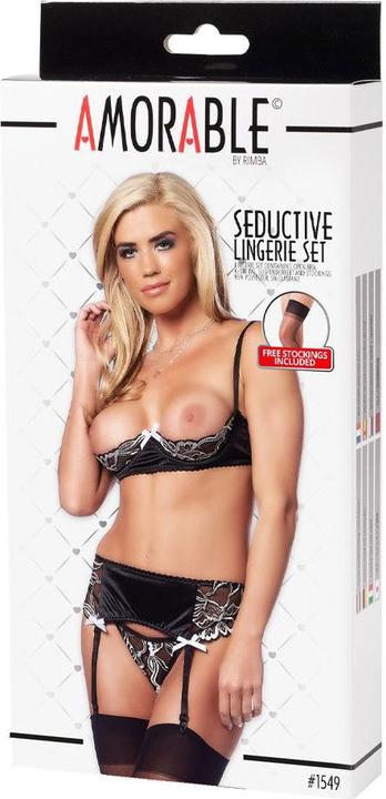 Produktbild Amorable by Rimba Amorable Seductive Lingerie Set -S-M (S, M)