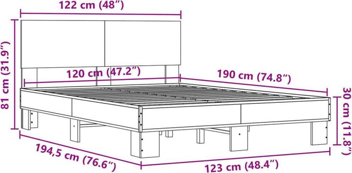 Produktbild VidaXL Kanika (120 x 190 cm)