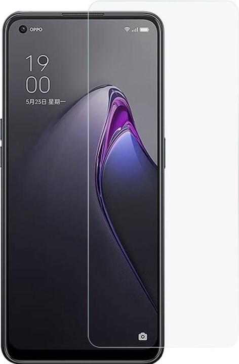 Screenguard Oppo Reno8 5G Protection en verre blindé Case Friendly Design (1 pièce(s), Oppo Reno 8)