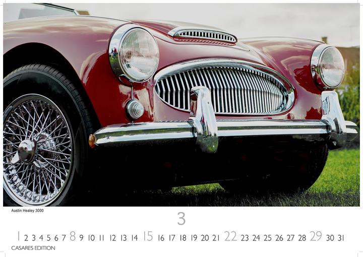 Actual product image British Classic Cars 2026 S 24x35cm