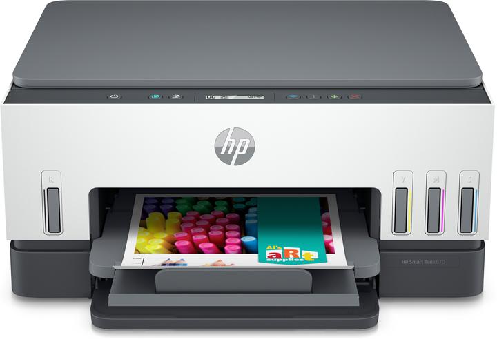 Produktbild HP Smart Tank 670 Thermal Inkjet DPI pro Minute WLAN (Thermodirekt, Farbe)