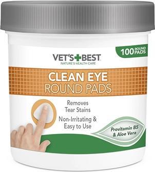 Vet's Best Clean Eye Round Pads (Dog)