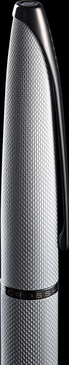 Produktbild Cross Füllfederhalter ATX FFH Chrom mit gefrästem Diamantmuster (in gebürsteten Chrom mit gefrästem Diamantmuster, 1 x)