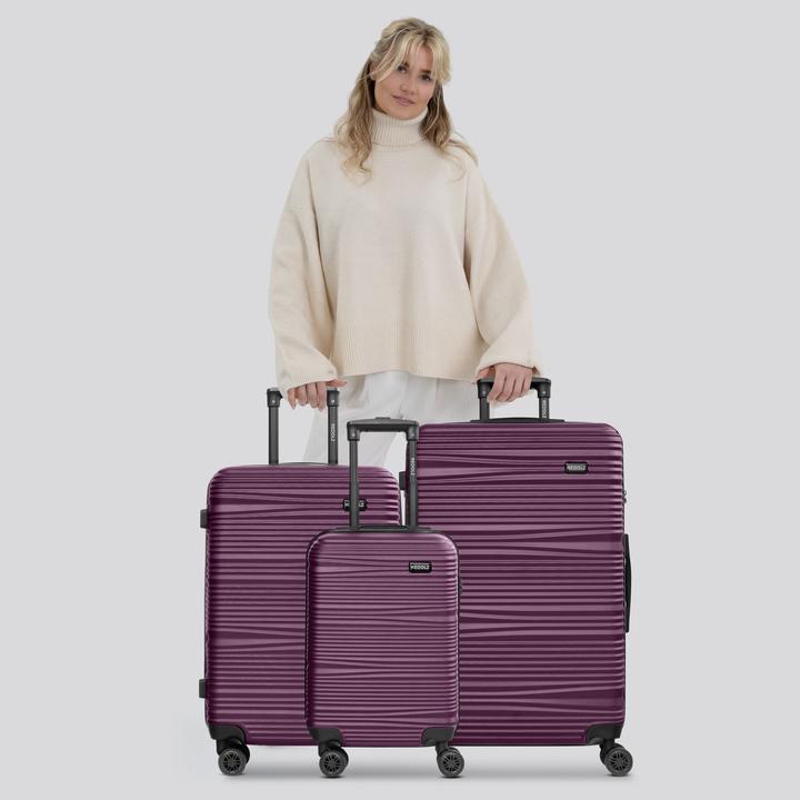 Actual product image Redolz Essentials 16 3-SET 4 wheels 3-piece suitcase set (198 l, XL (from 140l))