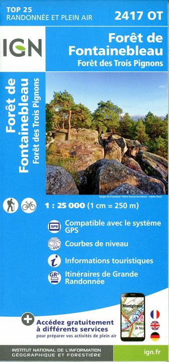 Produktbild 2417OT Forêt de Fontainebleau, Forêt des Trois Pignons