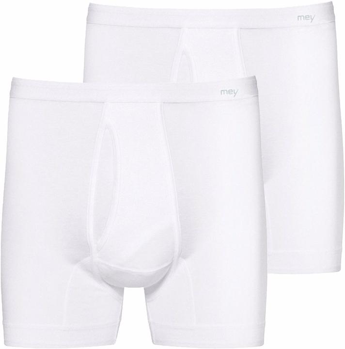 Produktbild Mey 2er Pack Noblesse Hose kurz - Unterhose mit Eingriff (3XL, 2er Pack)