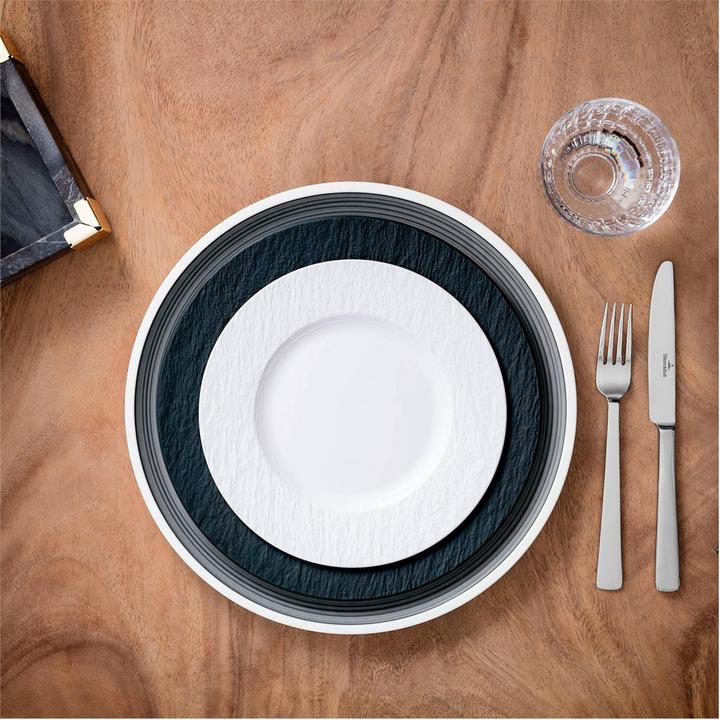 Image du produit Villeroy & Boch Plat de service carré/assiette gourmet Manufacture Rock blanc
