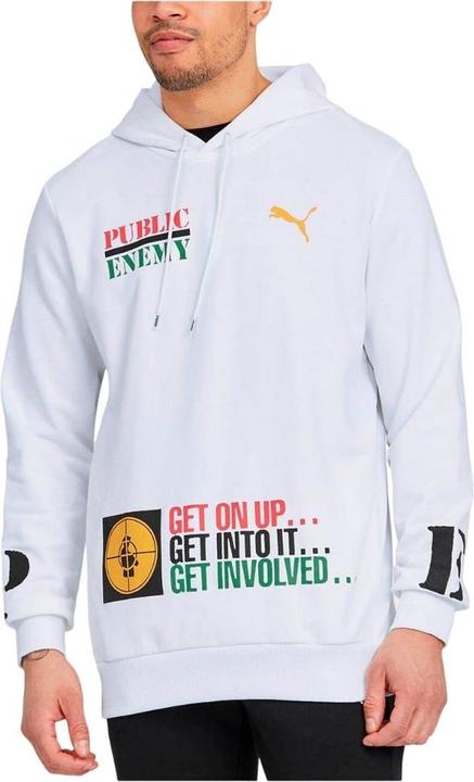 Produktbild Public Enemy Erwachsene Fight The Power Back Print Hoodie (XL)