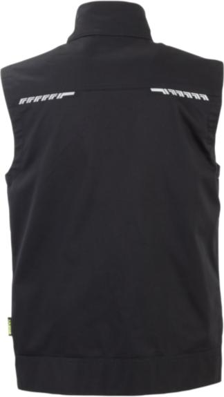 Actual product image Planam Stretchline waistcoat black size XS (XS)