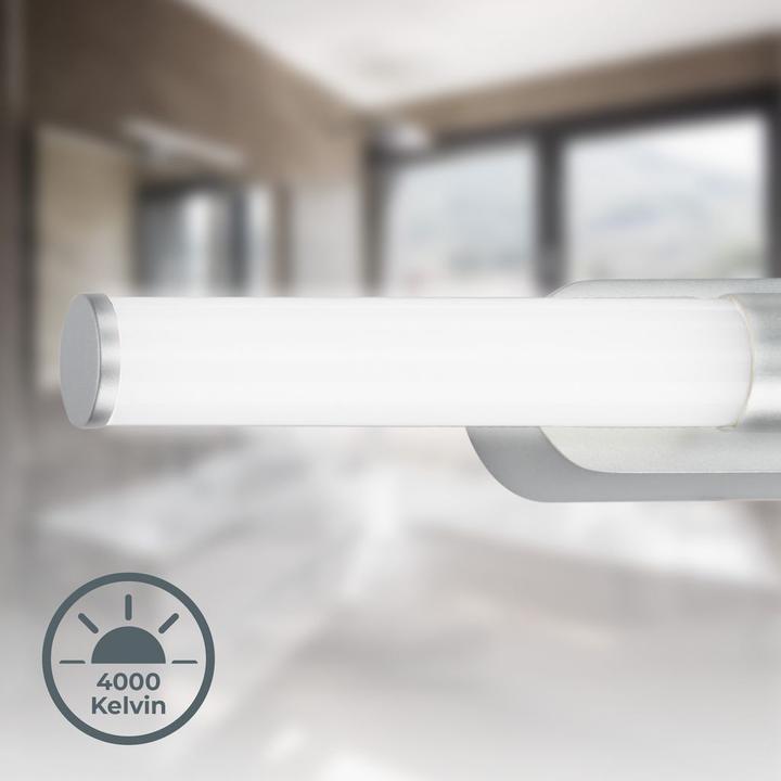 Immagine prodotto B.K.Licht Lampada da bagno a LED, cromo opaco, 1xLED/7W