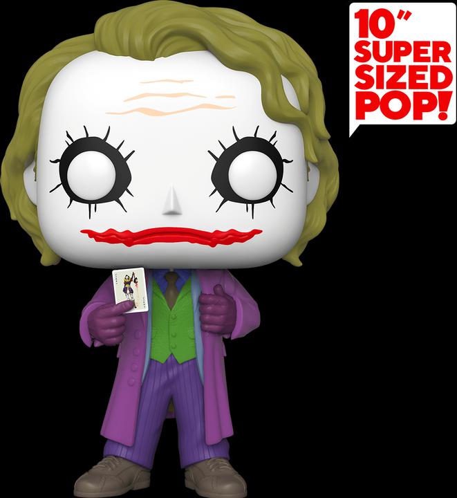Actual product image Funko POP! - Batman - The Dark Knight: Joker - Super Sized