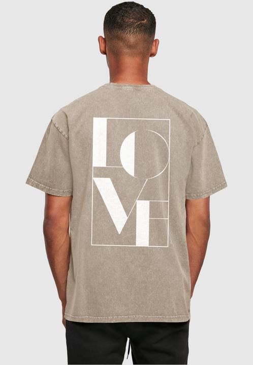 Actual product image Merchcode Love Acid Washed Heavy Oversize Tee - 112397 (M)