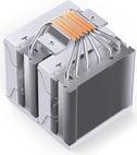 Produktbild Jonsbo CR-3000E CPU-Kühler, Dual-Tower, ARGB, 260W TDP - weiss, 120mm