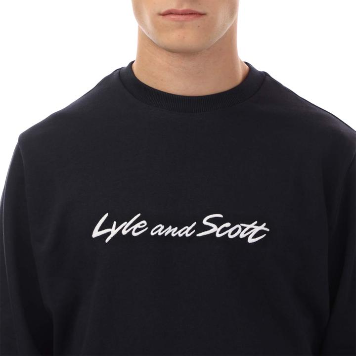 Produktbild Lyle and Scott Sweatshirt Schrift (M)