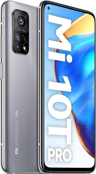 Image du produit Xiaomi Mi 10T Pro (256 Go, Lunar Silver, 6.67", Double SIM, 108 Mpx, 5G)