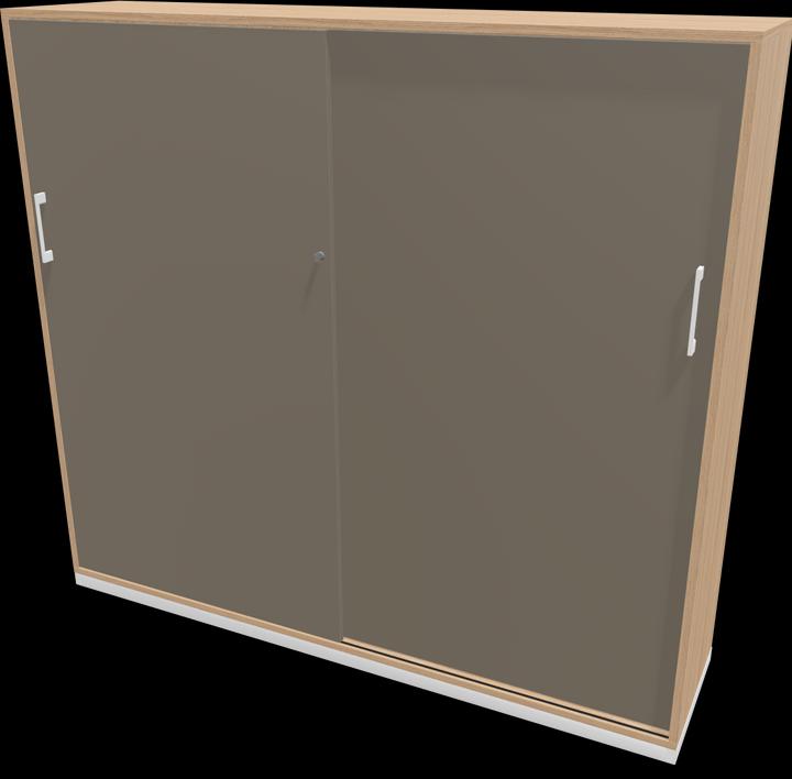 Actual product image Narbutas Choice sliding door cabinet (160 x 40 x 146.5 cm)