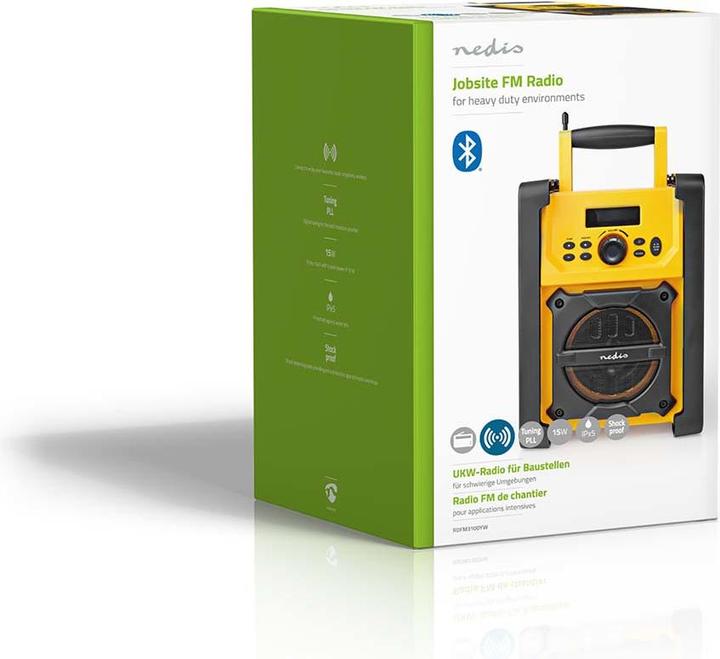 Produktbild Nedis FM-Radio RDFM3100YW (FM, Bluetooth)