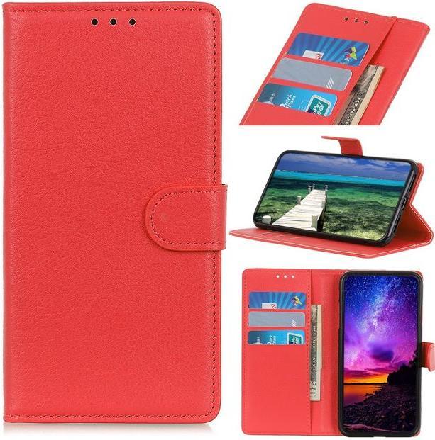 Actual product image MU Classic Litchi Leather Bookcover Series (Apple iPhone 13 Pro Max)