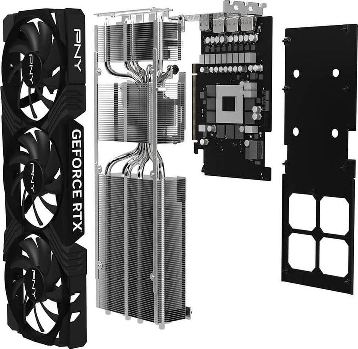 Actual product image PNY GEFORCE RTX 4070Ti SUPER 16GB VERTO (16 GB)