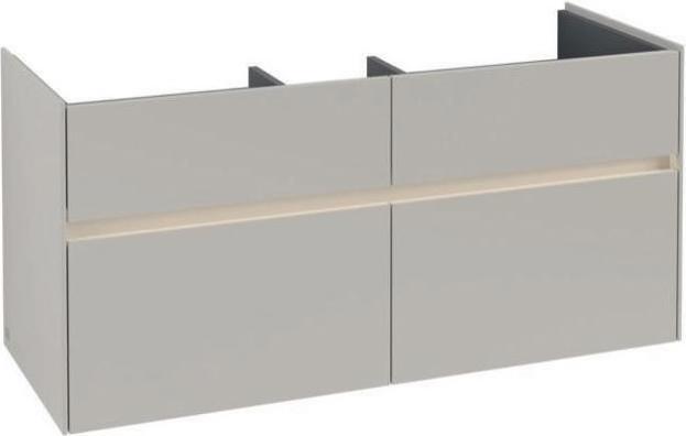 Produktbild Villeroy & Boch V&B Waschtischunterschrank COLLARO 1154x546x444mm m LED Bel Soft Grey (115.5 x 44.5 x 54.5 cm)