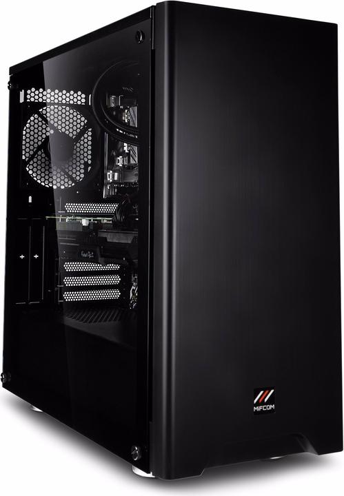 Produktbild Mifcom Savage RTX2080S Core i7 (Intel Core i7-10700K, 16 GB, 500 GB, GeForce RTX 2080 Super)