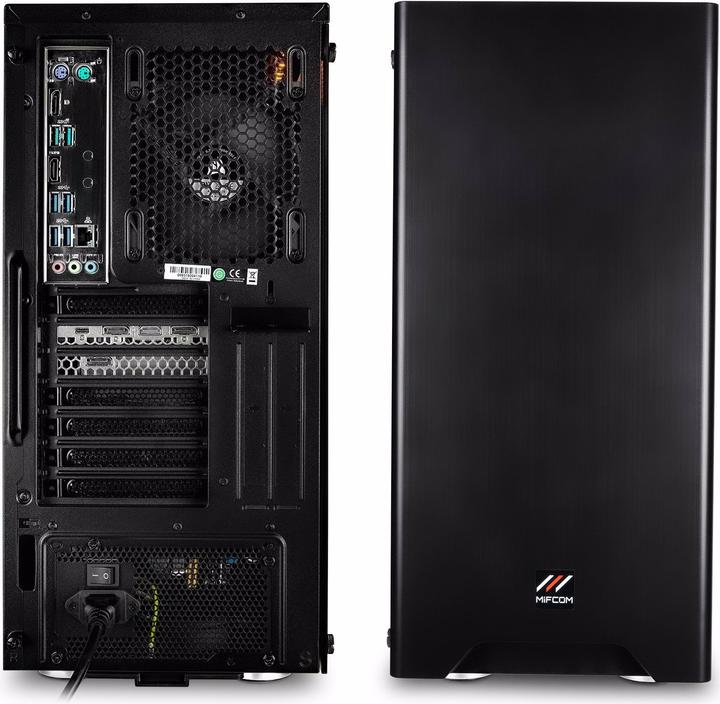 Produktbild Mifcom Savage RTX2080S Core i7 (Intel Core i7-10700K, 16 GB, 500 GB, GeForce RTX 2080 Super)