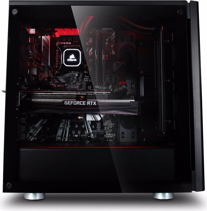 Produktbild Mifcom Savage RTX2080Ti Core i7 Advanced (Intel Core i7-10700K, 32 GB, 1000 GB, GeForce RTX 2080 Ti)