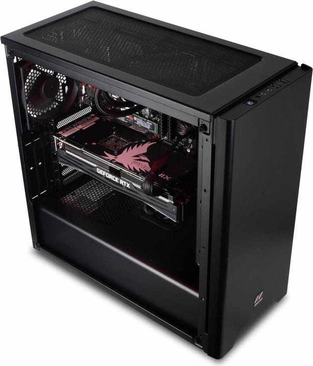 Produktbild Mifcom Savage RTX2080Ti Core i7 Advanced (Intel Core i7-10700K, 32 GB, 1000 GB, GeForce RTX 2080 Ti)