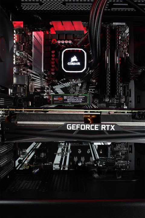 Produktbild Mifcom Savage RTX2080Ti Core i7 Advanced (Intel Core i7-10700K, 32 GB, 1000 GB, GeForce RTX 2080 Ti)
