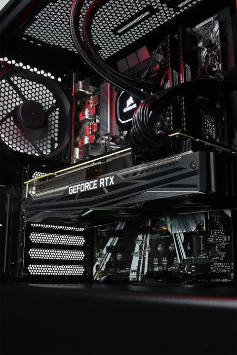 Produktbild Mifcom Savage RTX2080Ti Core i7 Advanced (Intel Core i7-10700K, 32 GB, 1000 GB, GeForce RTX 2080 Ti)